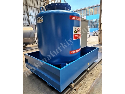 1500 Liter Aboveground Fuel Tank with Pump and Cabin