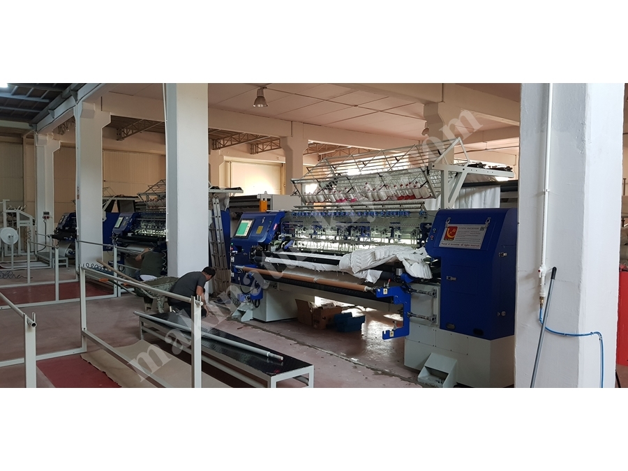 Çok İğneli Mekikli Kapitone Makinesi