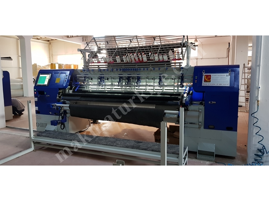 Çok İğneli Mekikli Kapitone Makinesi