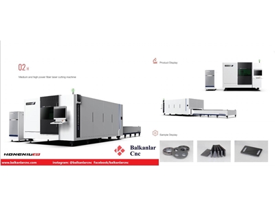 Yüksek Ve Orta Güçlü Fiber Lazer Kesim Makinası - 0