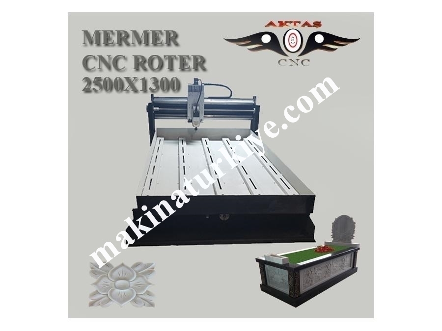 2500x1300 Mermer Cnc Router