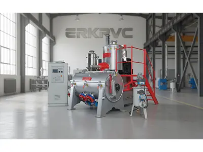 Horizontal Type Turbo PVC Mixer