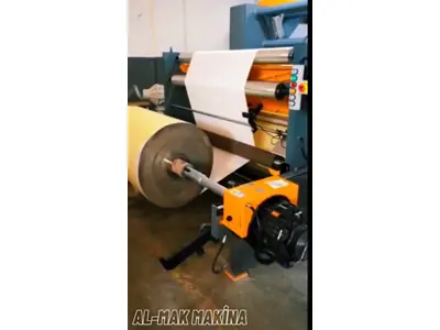 Machine de découpe de papier d'aluminium