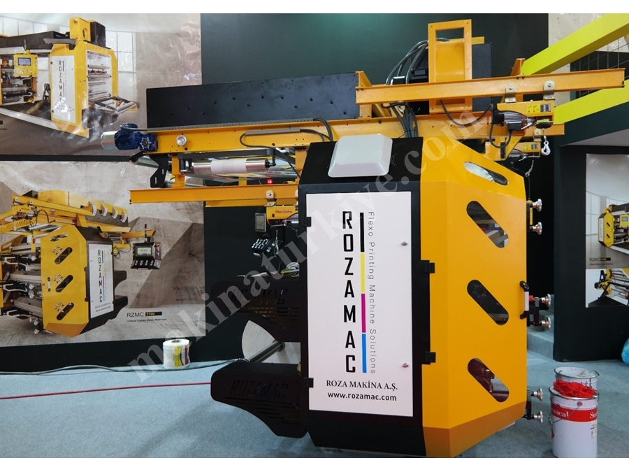 2 Renk Stack Tip Flexo Baskı Makinası