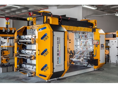 6 Renk Stack Tip Flexo Baskı Makinası - 0