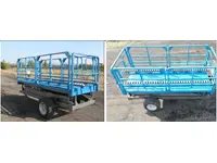 Traktör Arkası Hasat Platformu /tractor rear harvesting platform