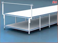 Serim Desk 100 X 180 Cm with Bottom and Top Mdf Laminate - 0