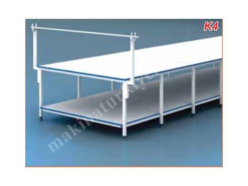 Serim Masası 100 X 180 Cm Altlı Üstü Mdf Lam 
