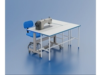 K-27 Double Sewing Machine Table - 0