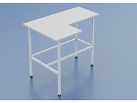90x40 cm Thick PVC Machine Left Side L Sewing Table
