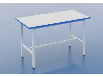 Machine Side Table Thick PVC 105X50X76 cm