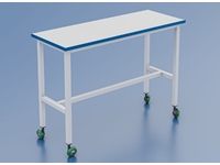 Machine Stand with Thick PVC Wheels 105X50X76 cm - 0
