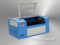 Masaüstü CO2 Cam Tüplü Lazer Pleksi Kesim Makinesi - 1