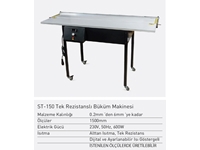 Single Resistance 1500 mm - 6 mm Plexiglass Acrylic Mica Bending Machine