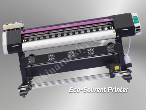 180-см одноголовкая цифровая печатная машина на сольвентной основе