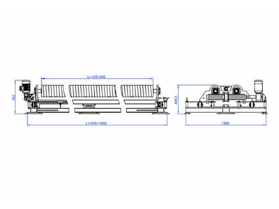 Carpet Frame Machine Centering Unit - 2