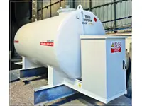 6000 Litre Yerüstü Pompalı Sistem Yakıt Tankı 