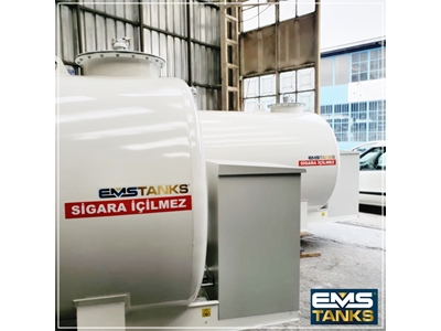 6000 Litre Yerüstü Pompalı Sistem Yakıt Tankı  - 7