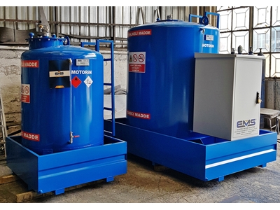 750 Litre Jeneratörlü Yakıt Tankı - 7