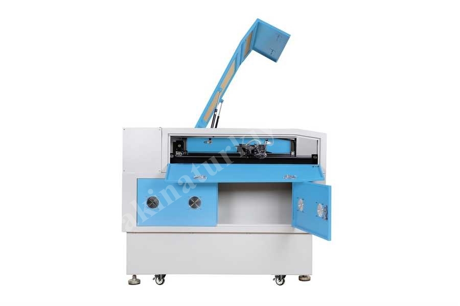 *140X100 Çift Kafalı Ahşap Lazer Kesim Makinası