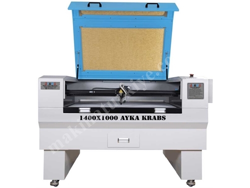 *140X100 Çift Kafalı Ahşap Lazer Kesim Makinası