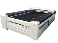 130 W 135x250 cm Wood and Fabric Laser Marking and Cutting Machine - 0