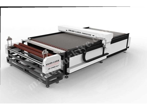 1600x2500 mm Konveyörlü CNC Lazer Kesim Makinası