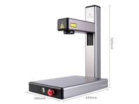 110x110 mm Next Generation Desktop Fiber Laser Marking Machine - 0