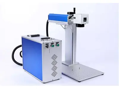 Machine de marquage laser à fibre de bureau 20 W 110x110 mm