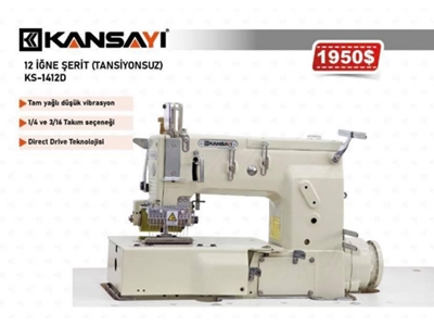 12 İğneli Tansiyonsuz Şerit Makinası - 0