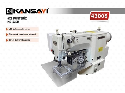 6X8 Direct Drive Punteriz Makinası - 0