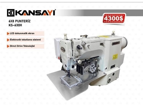 6X8 Direct Drive Punteriz Makinası