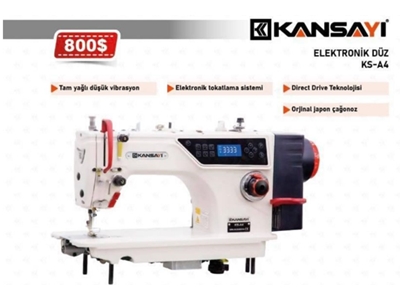 KS A4 Elektronik Düz Dikiş Makinası  - 0