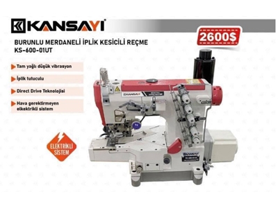 Burunlu Merdaneli İplik Kesicili Reçme Makinası