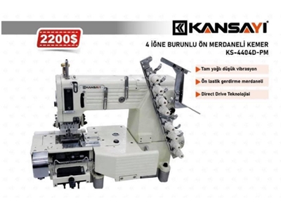 4 İğne Burunlu Ön Merdaneli Kemer Makinası - 0