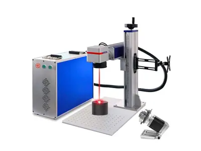 30W Desktop Metallfaser-Laserbeschriftungsmaschine