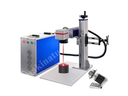 30W Desktop Metallfaser-Laserbeschriftungsmaschine