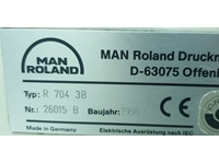 Man Roland 4 Colour Offset Printing Machine - 14