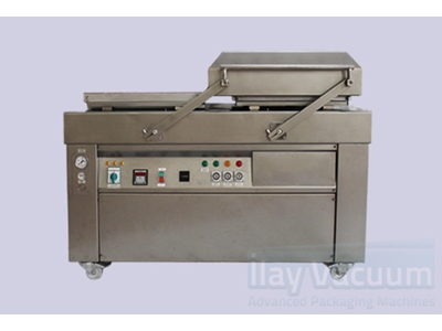 IL 55 Horizontal Double Chamber  Vacuum Packaging Machine - 1