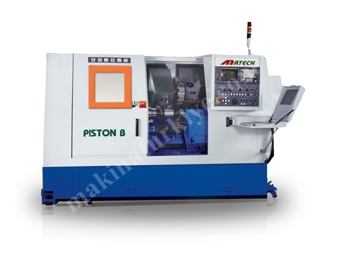 Piston Rotating CNC Lathe Machine
