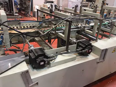 110 cm Otomatik Kırım Katlama Yapıştırma Makinası