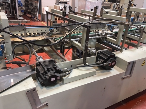 110 cm Otomatik Kırım Katlama Yapıştırma Makinası