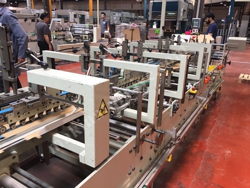 110 cm Automatic Creasing Folding Gluing Machine