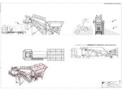 35 m3/h Mobile Concrete Batching Plant - 5