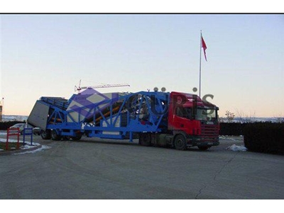 35 m3/h Mobile Concrete Batching Plant - 1
