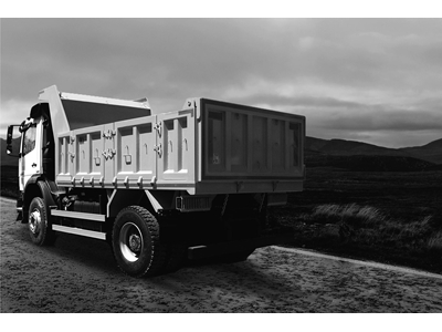 Classic Dump Truck with 3×9 Ton Capacity - 2