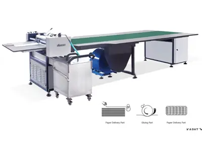 0-30 Meter/Minute Manual Gluing Machine