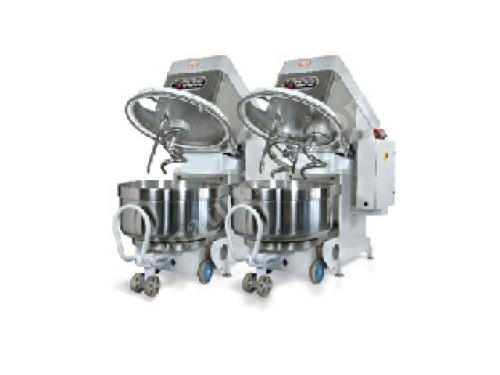 650 Litre Mobil Kazanlı Çift Spiralli Hamur Yoğurma Mikseri
