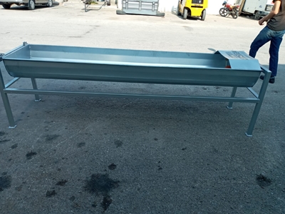 Umkehrbarer Tiertränke 60x250x25 cm - 14