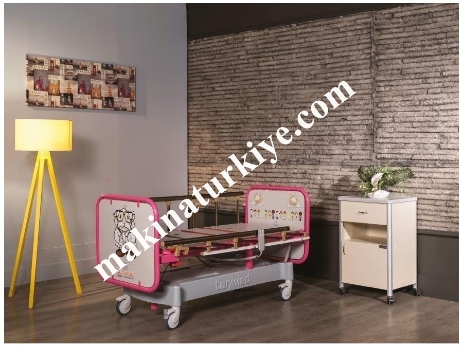 Çift Motor Pediatrik Hasta Karyolası